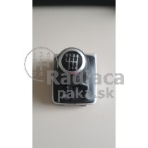 Radiaca páka s manžetou VW Passat B7, 6 stupňová, chromový ramček