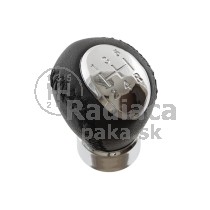 Hlavica radiacej páky Mazda 323/323F, 5 stupňová, chrom