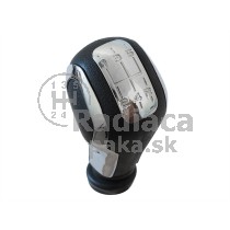 Hlavica radiacej páky Peugeot 3008 407 408 508, 5 stupňová, chróm