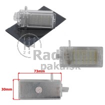 LED Osvetlenie skrinky pred spolujazdcom BMW E81, E82, E87, E88 rad 1