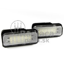 LED Osvetlenie ŠPZ Mercedes W211 Sedan + Combi, 02 - 08