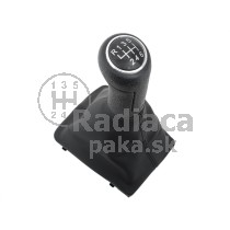 Radiaca páka s manžetou Audi A6 C6, 2004-2012, 6 stupňová