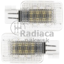 LED vnútorné osvetlenie dverí Volvo C30 06-12