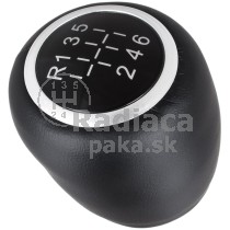 Hlavica radiacej páky Opel Signum FL, 6 stupňová, čierna ekokoža