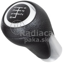 Hlavica radiacej páky Mazda CX-5 11-17, 6 stupňová, čierna + matný chróm
