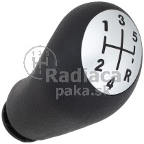 Hlavica radiacej páky Renault Laguna II, 5 stupňová, matný chróm