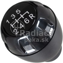 Hlavica radiacej páky Jeep Wrangler, 6 stupňová, čierna 07-13