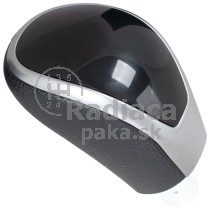 Hlavica radiacej páky Automat Nissan Qashqai II, čierna + chróm 17-21