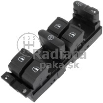 Ovládanie vypínač sťahovania okien Škoda Octavia I 1J4959857A
