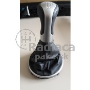 Radiaca páka s manžetou Škoda Fabia II, 5 stupňová, chrom