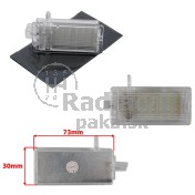 LED Osvetlenie skrinky pred spolujazdcom BMW E81, E82, E87, E88 rad 1