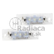 LED Osvetlenie ŠPZ Škoda Superb