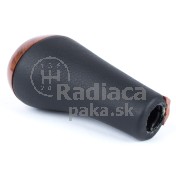 Hlavica radiacej páky BMW rad 3, E90, E91, E92, 6 stupňová, drevodekor a