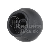 Hlavica radiacej páky Toyota Auris, strieborná, 6 stupňová, 14mm a