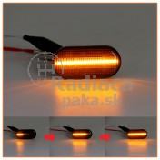 Smerovka bočná LED pravá+ľavá dymová dynamická Renault Master II, 9161036 a
