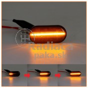 Smerovka bočná LED pravá+ľavá dymová dynamická Nissan Kubistar, 9161036 a