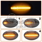 Smerovka bočná LED pravá+ľavá dymová dynamická Opel Corsa C 00-06 a