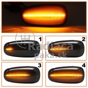 Smerovka bočná LED pravá+ľavá dymová dynamická Opel Frontera B od 1998 a