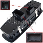 Ovládanie vypínač sťahovania okien, zrkadiel Dodge Grand Caravan 4602535AC a