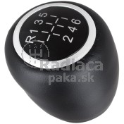 Hlavica radiacej páky Opel Signum FL, 6 stupňová, čierna ekokoža