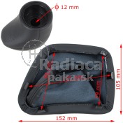 Hlavica + manžeta radiacej páky VW Crafter I, 6 stupňová 06-11 a