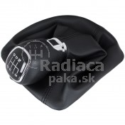 Radiaca páka s manžetou Škoda Octavia II, 6 stupňová, ekokoža 07-14