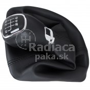 Radiaca páka s manžetou Škoda Octavia II, 6 stupňová, ekokoža 07-14 a