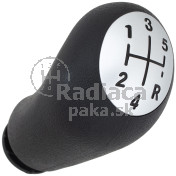 Hlavica radiacej páky Renault Laguna II, 5 stupňová, matný chróm