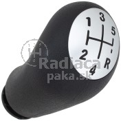 Hlavica radiacej páky Dacia Logan, 5 stupňová, matný chróm