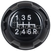 Hlavica radiacej páky Jeep Wrangler, 6 stupňová, čierna 07-13 e