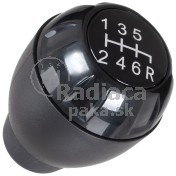 Hlavica radiacej páky Jeep Wrangler, 6 stupňová, čierna 07-13 d
