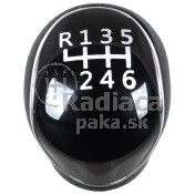 Hlavica radiacej páky Kia Soul, 6 stupňová, čierna ABS b