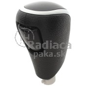 Hlavica radiacej páky Automat Nissan Qashqai II, čierna + chróm 17-21 c