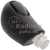 Hlavica radiacej páky Automat Nissan Qashqai II, čierna + chróm 17-21 e