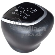 Hlavica radiacej páky Opel Crossland 17-20, 6 stupňová čierna d