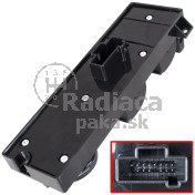 Ovládanie vypínač sťahovania okien, zrkadiel Ford Focus II 04-12 d