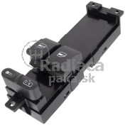 Ovládanie vypínač sťahovania okien Seat Leon I, zelené podsvietenie 1J3959857A a