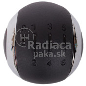 Hlavica radiacej páky Peugeot 208, 6 stupňová 19-21, chróm d